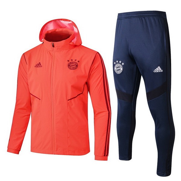 Windjacke Bayern München Komplett Set 2019-20 Orange Fussballtrikots Günstig